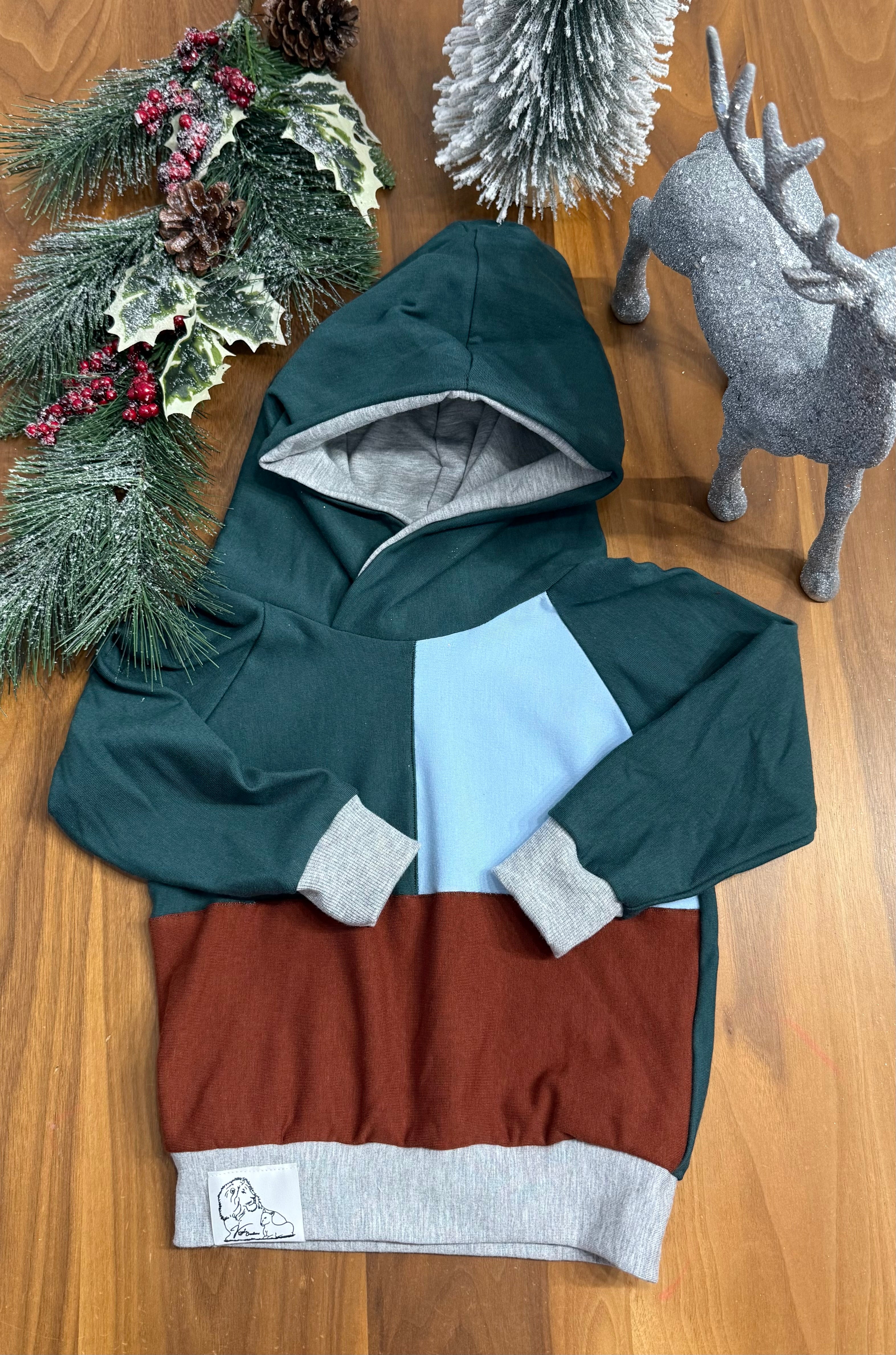 Hoodie Color Block