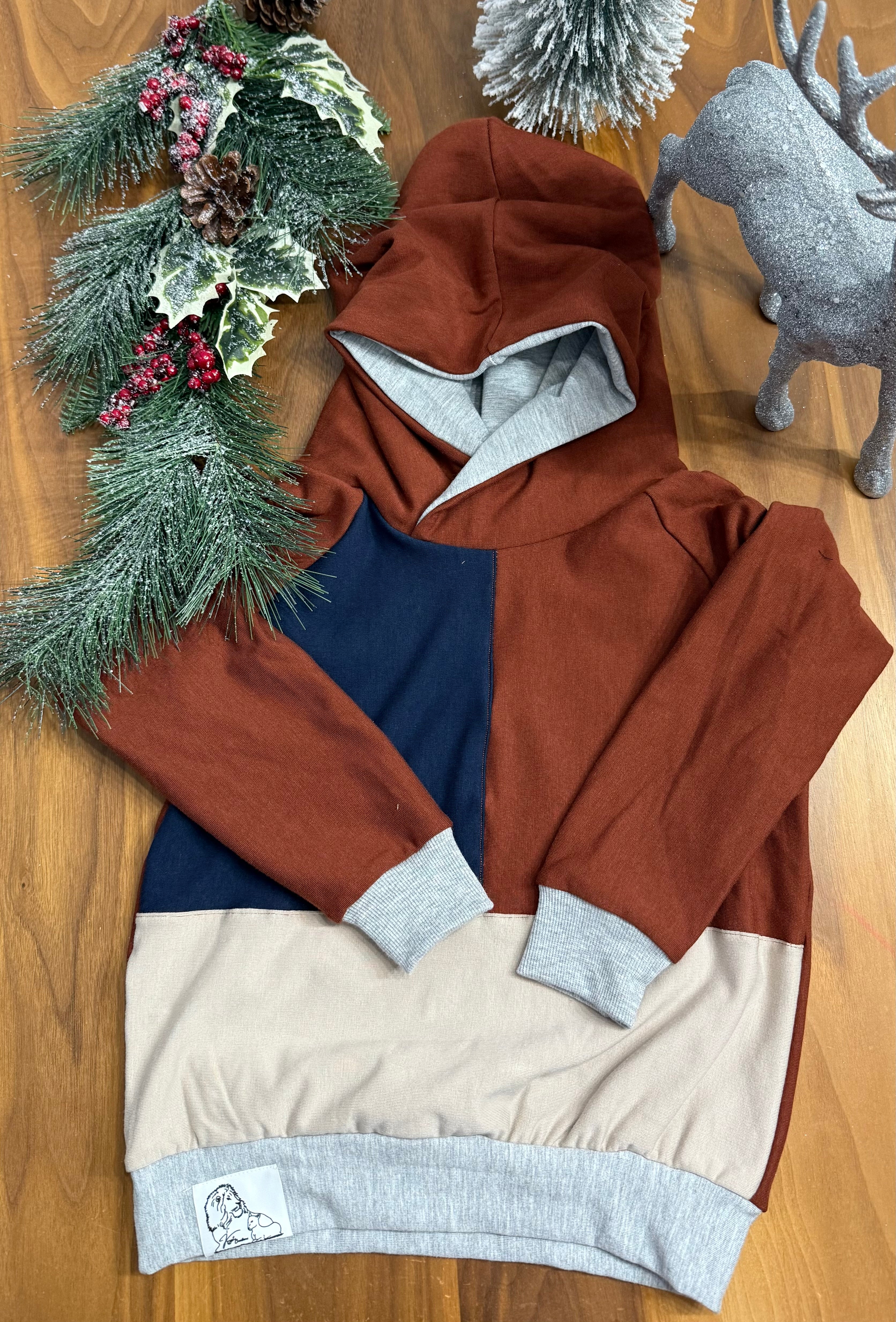 Hoodie Color Block